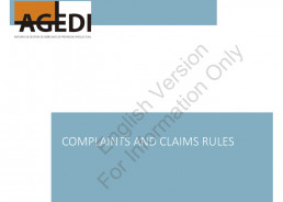 Complaints and Claims Rules EN