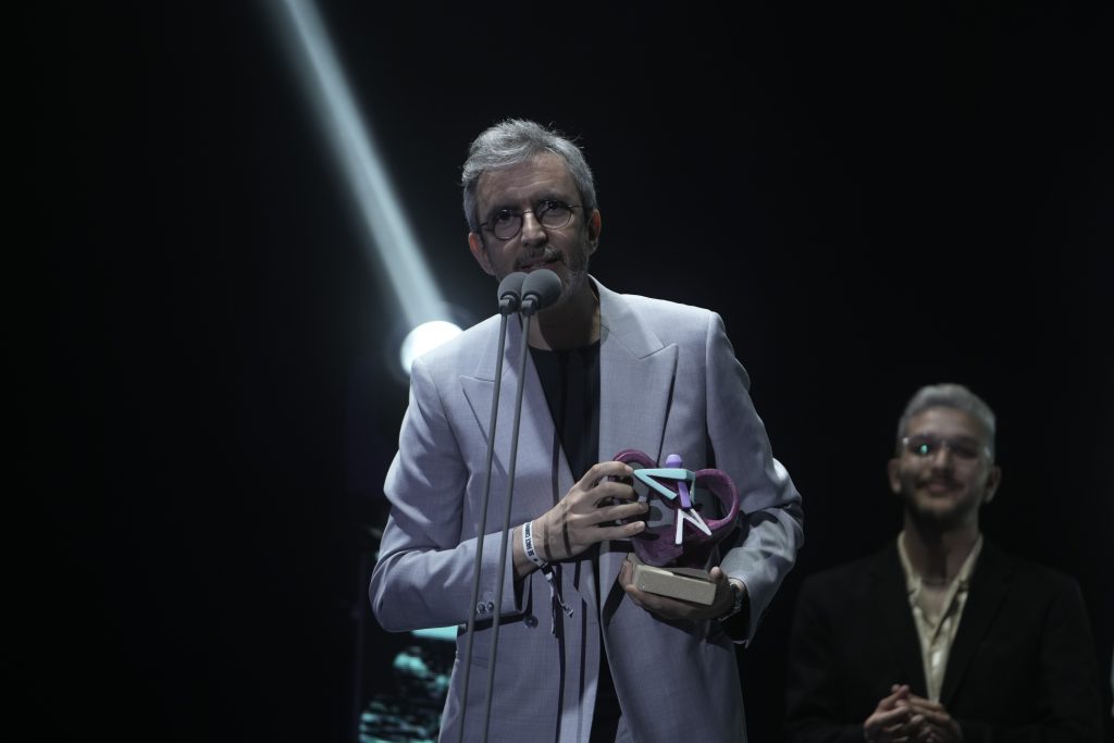 Xoel López recibió el Premio AGEDI ®AnaEscario